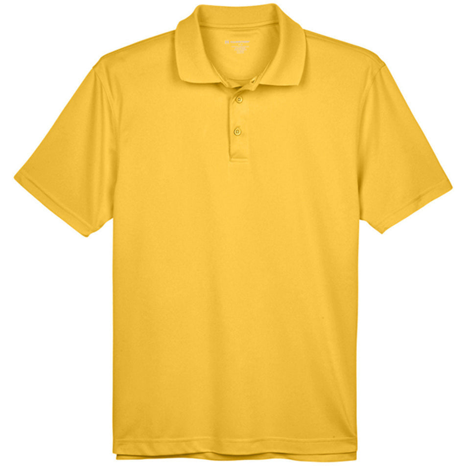 Harriton Men's Polytech Polo