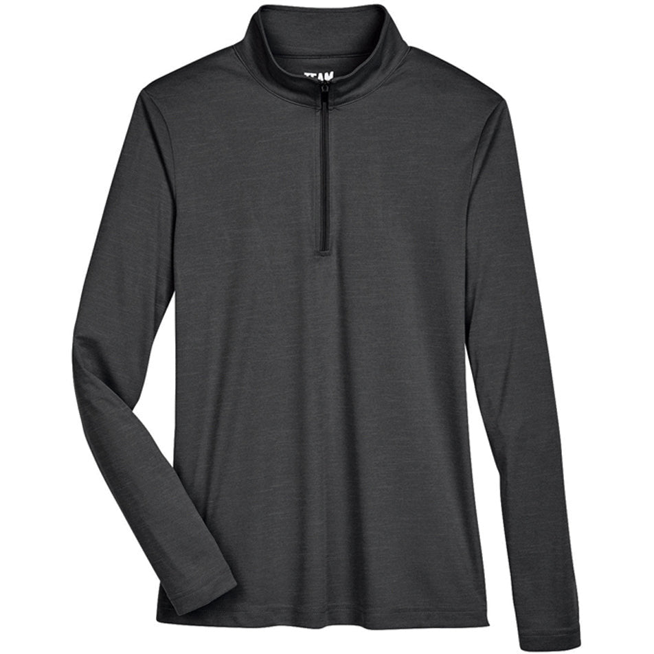 Team 365 Ladies' Zone Sonic Heather Performance Quarter-Zip