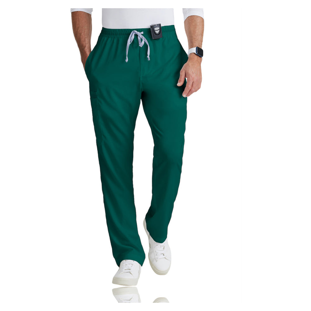Grey's Anatomy - Men's Elastic Waistband With Contrast Drawcord Evan Scrub Pant