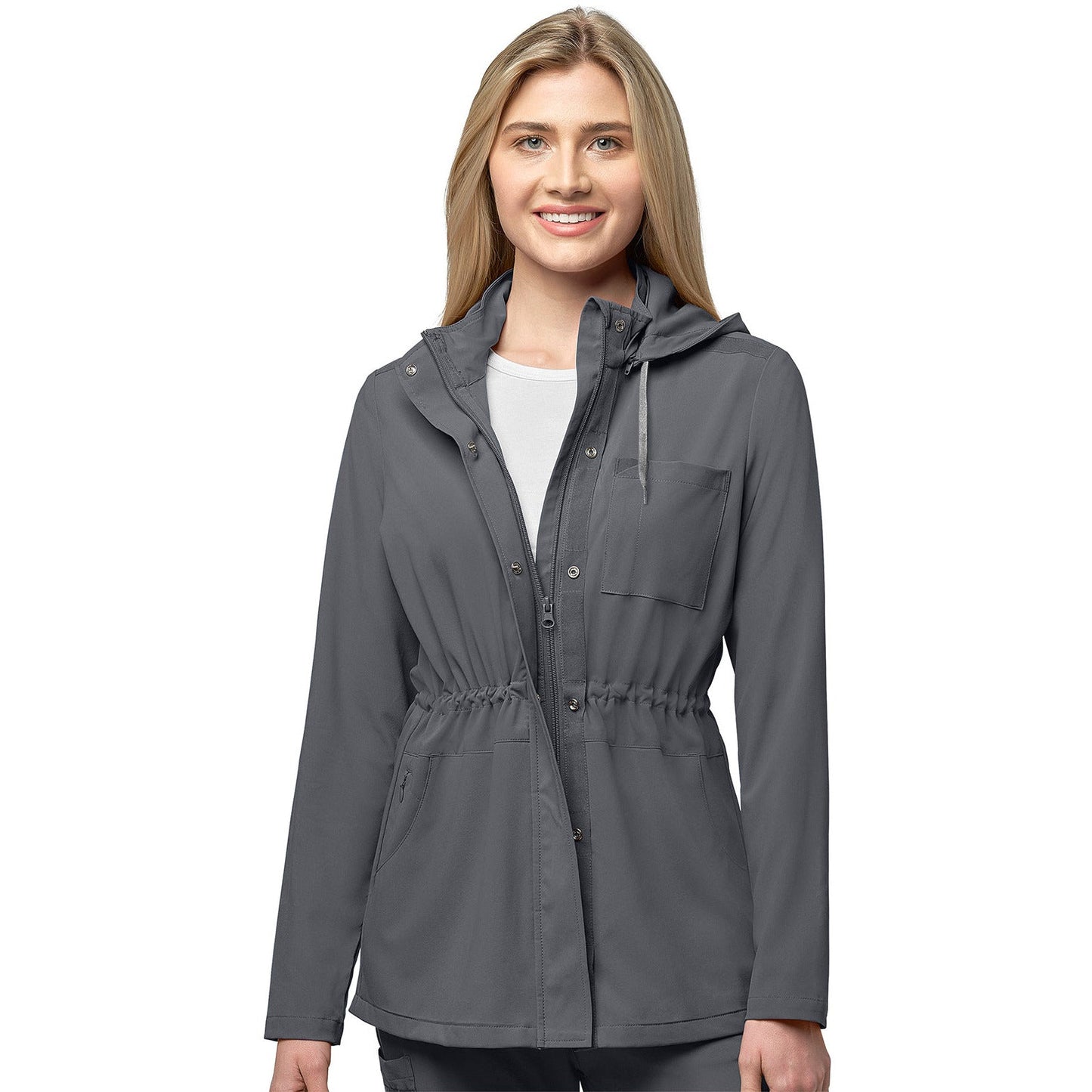 Wink Renew Women's Five-Pocket Convertible Hood Jacket