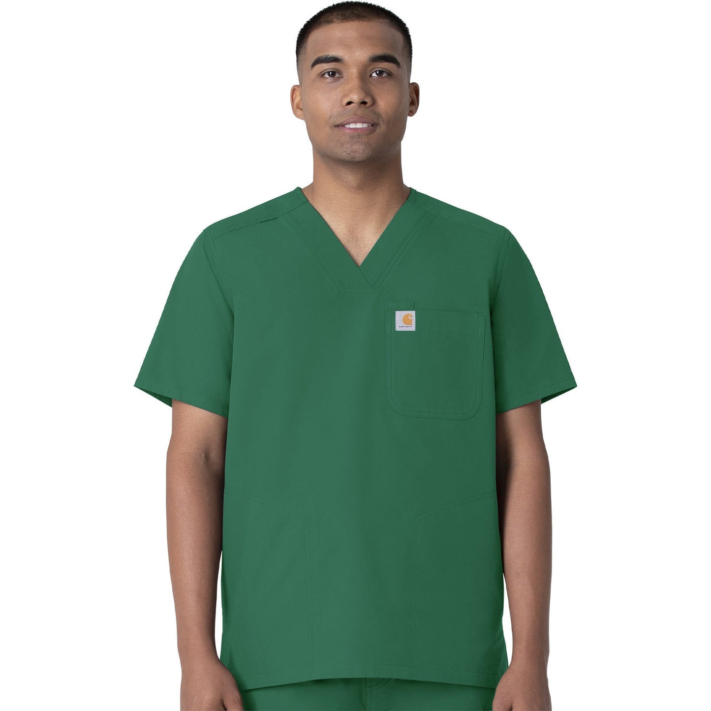 Carhartt Scrubs Force Essentials Men's Four-Pocket Modern Fit V-Neck Top