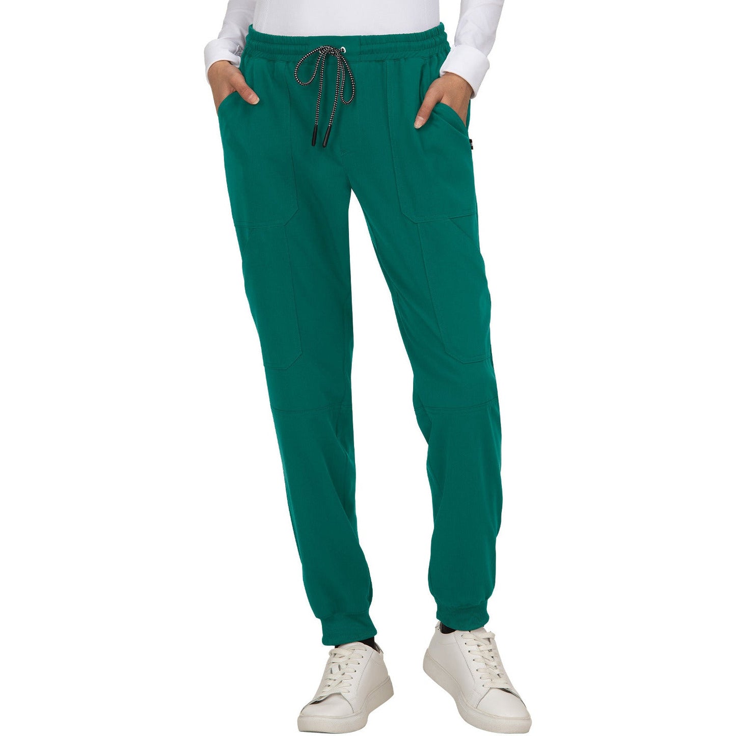 KOI Next Gen Women's 7-Pocket Stretch Jogger Good Vibe Pant