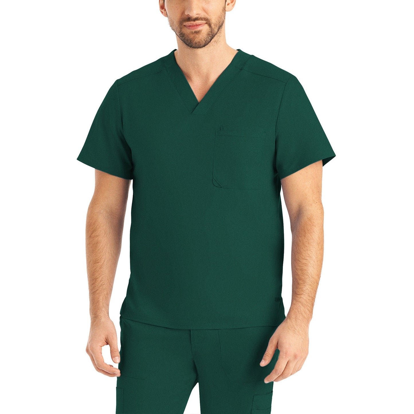 Landau ProFlex Men's 2-Pocket Tuckable V-Neck Top