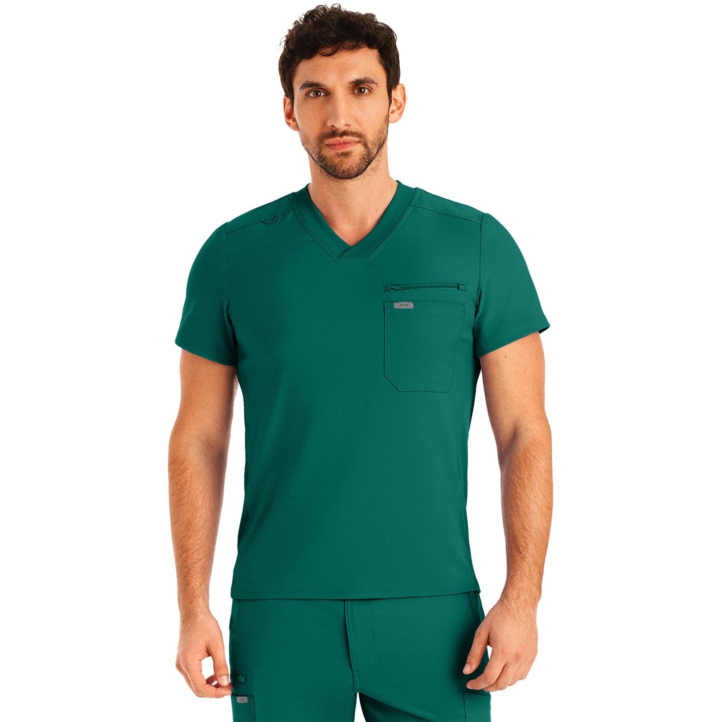 Landau Forward Men's 2-Pocket Tuckable V-Neck Top