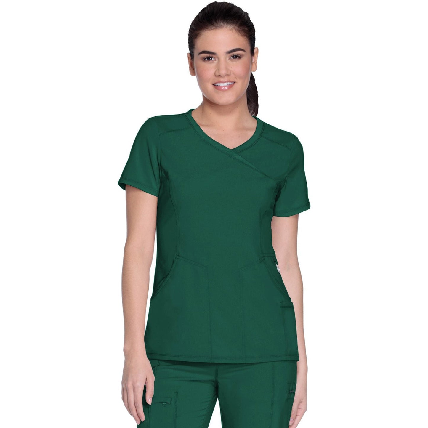 Infinity Infinity Women's 4-Pocket Mock Wrap Top