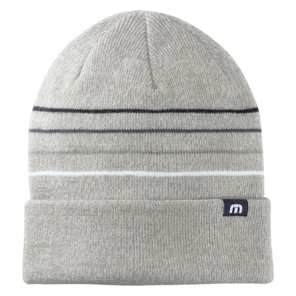 TravisMathew Striped Cuffed Beanie