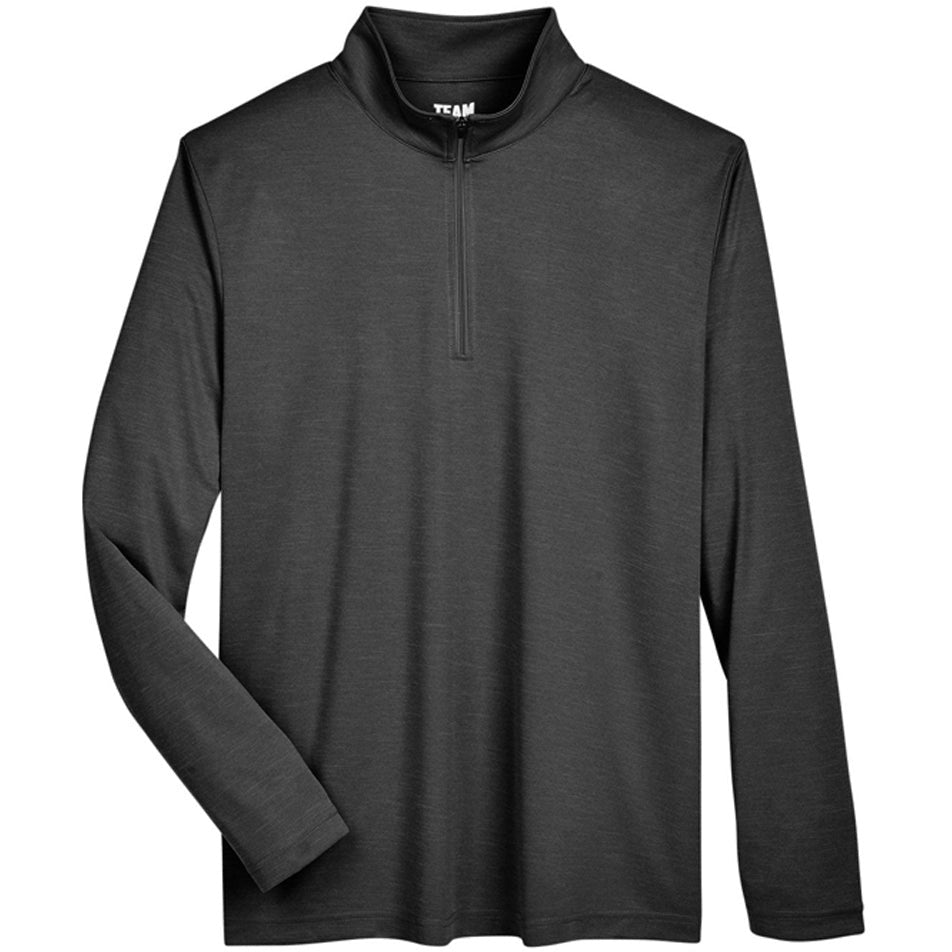 Team 365 Men's Zone Sonic Heather Performance Quarter-Zip