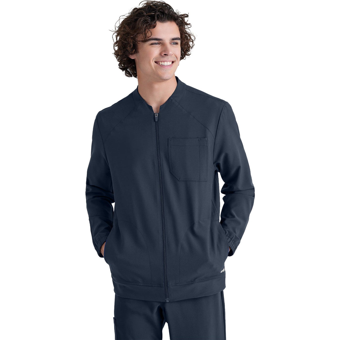 Barco Grey's Anatomy Evolve Men's Three-Pocket Banded Collar Cycle Jacket