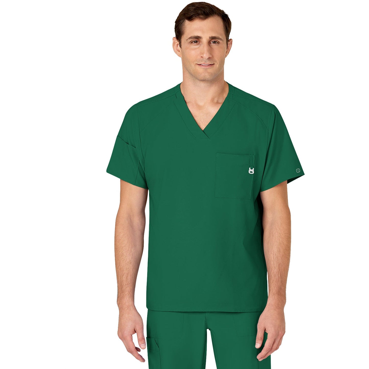 Wink W123 Men's Six-Pocket V-Neck Top