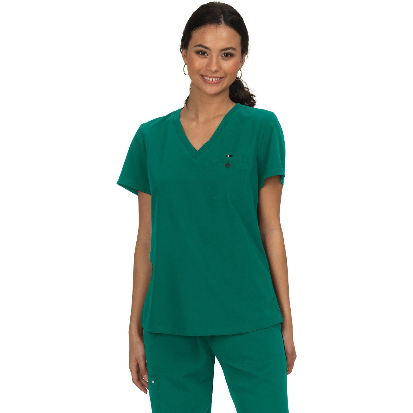KOI Next Gen  Women's 1-Pocket Tuck-In Ready to Work Top