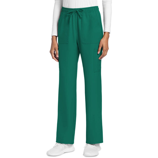 Cherokee Workwear Originals Ultra Women's 4-Pocket Drawstring Cargo Pant - Petite