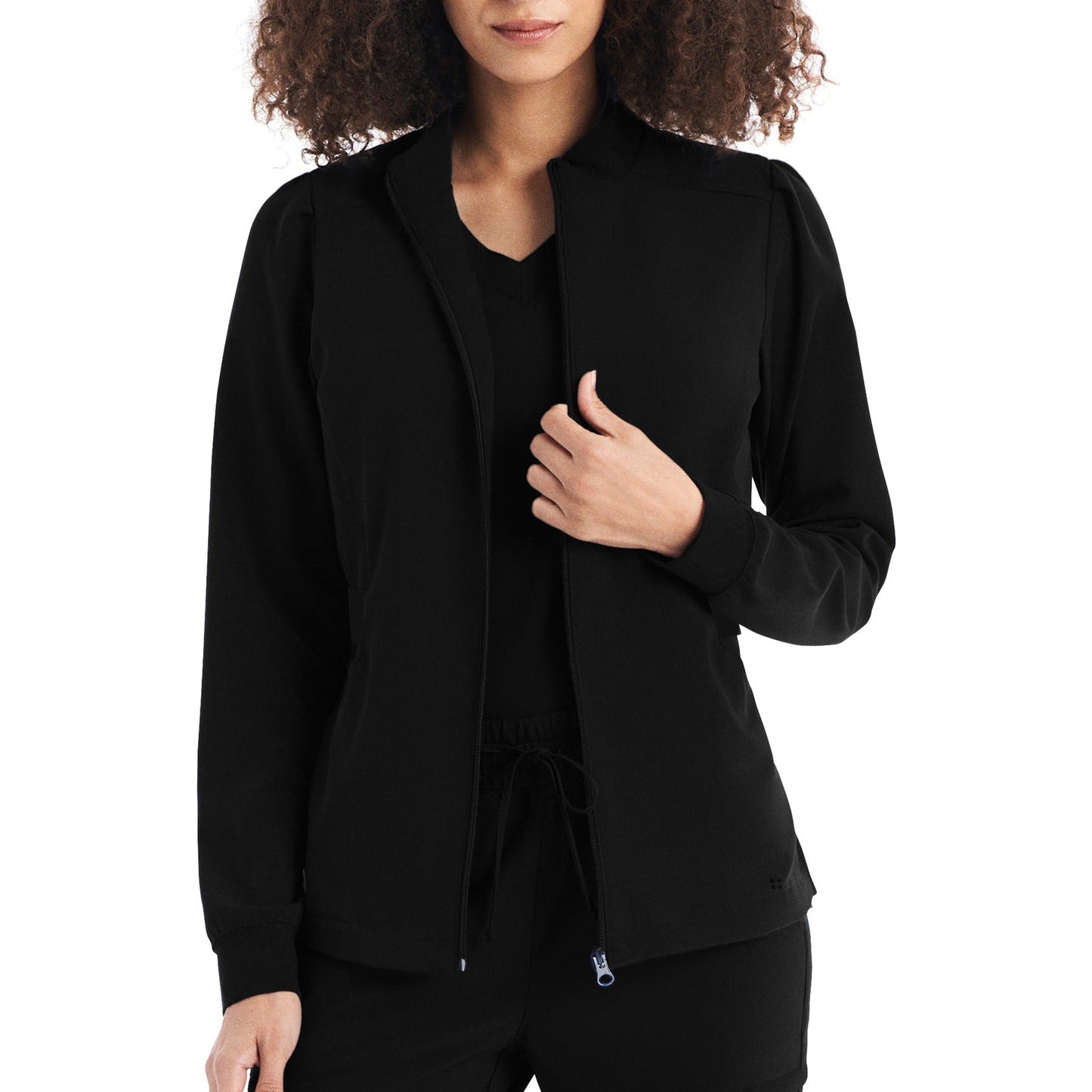 White Cross CRFT Women's 2-Pocket Mock Neck Zip-Front Jacket